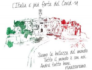 La vignetta del comune di Bagnoregio