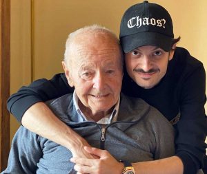 Fabio Rovazzi col nonno