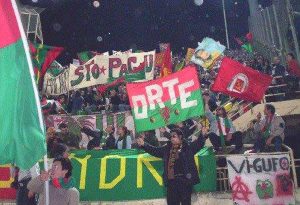 Sport - Calcio - Tifosi della Ternana di Orte
