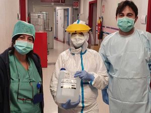 Coronavirus - Donazioni all'ospedale di Belcolle