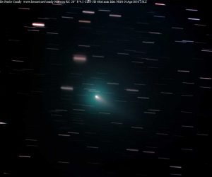 La cometa AtlasY4 ripresa da Paolo Candy