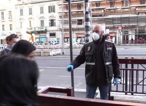 Roma - La sperimentazione in metro per ripartire con la fase2 dell'emergenza coronavirus