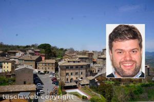 Bassano in Teverina - Nel riquadro: Alessandro Romoli
