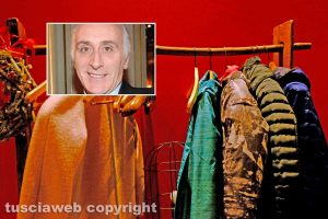 Nel riquadro il presidente di FedermodaConfcommercioLazio Nord, Leonardo Tosti