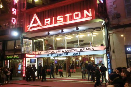 Sanremo - Il teatro Ariston