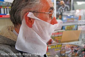 Viterbo - Coronavirus - Le mascherine distribuite dal comune