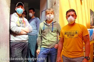 Coronavirus - Viterbo - I volontari della Caritas diocesana