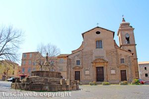 Viterbo - La chiesa di San Faustino