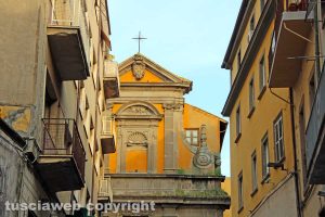 Viterbo - La chiesa del Suffragio