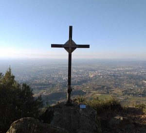 Viterbo - La croce in cima alla Palanzana