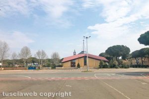 Tarquinia lido - Le strade deserte