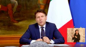 La conferenza del primo ministro Conte