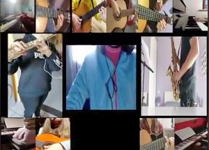 Soriano nel Cimino - I ragazzi della scuola Monaci cantano "Imagine"