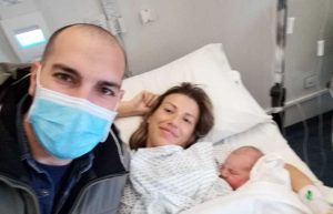 Eleonora Bordo e il piccolo Valerio