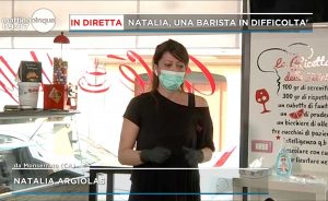 La barista di Cagliari a Mattino 5