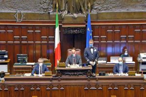 La seduta della Camera