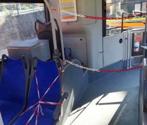 Un bus Francigena