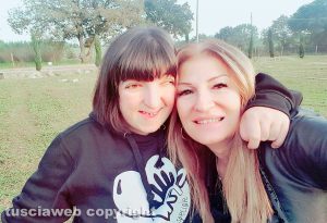 Tiziana Piccioni con la figlia Camilla