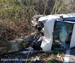Viterbo - Incidente sulla Cimina