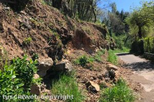 Viterbo - Strada Fonte chiusa al traffico