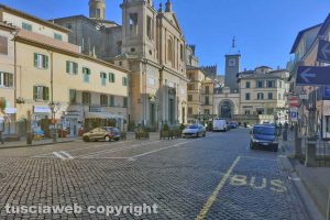 Soriano nel Cimino - La piazza