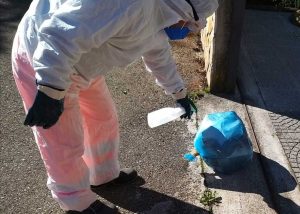 Montefiascone - La raccolta dei rifiuti per i positivi al Covid-19