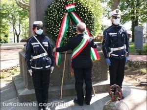 Montefiascone - Coronavirus - La celebrazione del 25 aprile