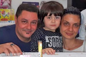 Daniele Tundo e la sua famiglia