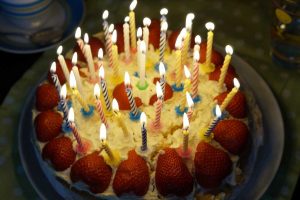Torta di compleanno
