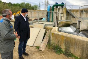 Civitavecchia - I lavori al fosso Fiumaretta