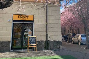 Crispy, il negozio in piazza Crispi a Viterbo