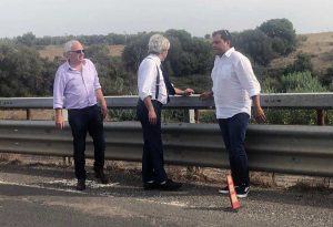 Montalto di Castro - Sopralluogo sul "Ponte dell'Abbadia"