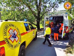 Terni - Escursionista viterbese si infortuna sull'eremo della Madonna dello Scoglio