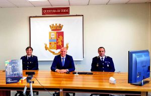 Terni - La conferenza stampa della questura