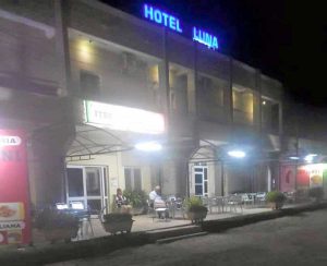 Il ristorante I tre italiani a Nouakchott in Mauritania