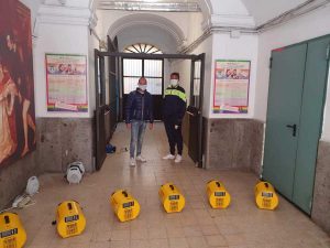 Ronciglione - Sanificazione liceo scientifico Meucci