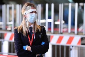 Coronavirus - Controlli alla stazione Termini di Roma