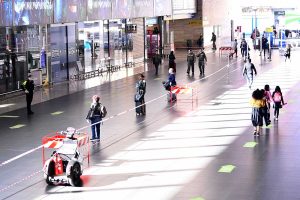 Coronavirus - La stazione Termini di Roma