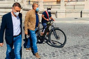 Il sindaco di Divignano Bacchetta fa tappa a Tarquinia