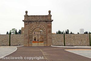 Viterbo - L'area commerciale a nord della città