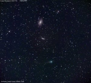 La cometa Panstarrs