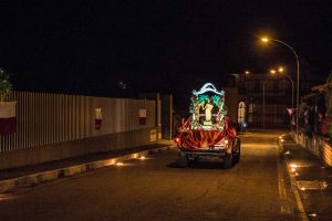 Canepina - La minimacchina di santa Corona ai tempi del Covid-19