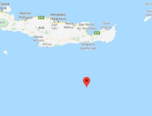 Terremoto all'isola di Creta