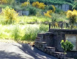 Carbognano - Il degrado vicino al cimitero