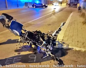Civitavecchia - Scontro tra una moto e due auto sull'Aurelia