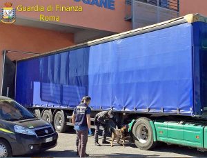 Civitavecchia - Droga in un autoarticolato