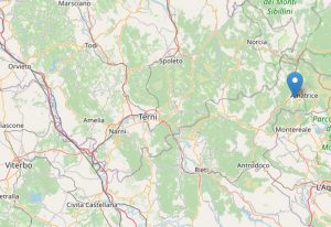 Scossa di terremoto di magnitudo 2,7 nella notte