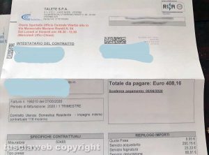 Un conguaglio della Talete
