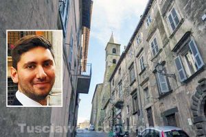 Valentano - Nel riquadro: Stefano Bigiotti