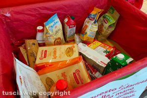 Montefiascone - Coronavirus - La raccolta alimentare